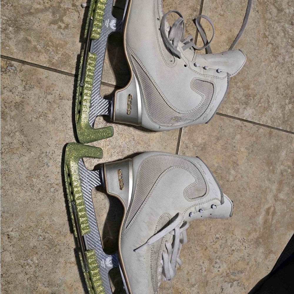 White Ice Skates